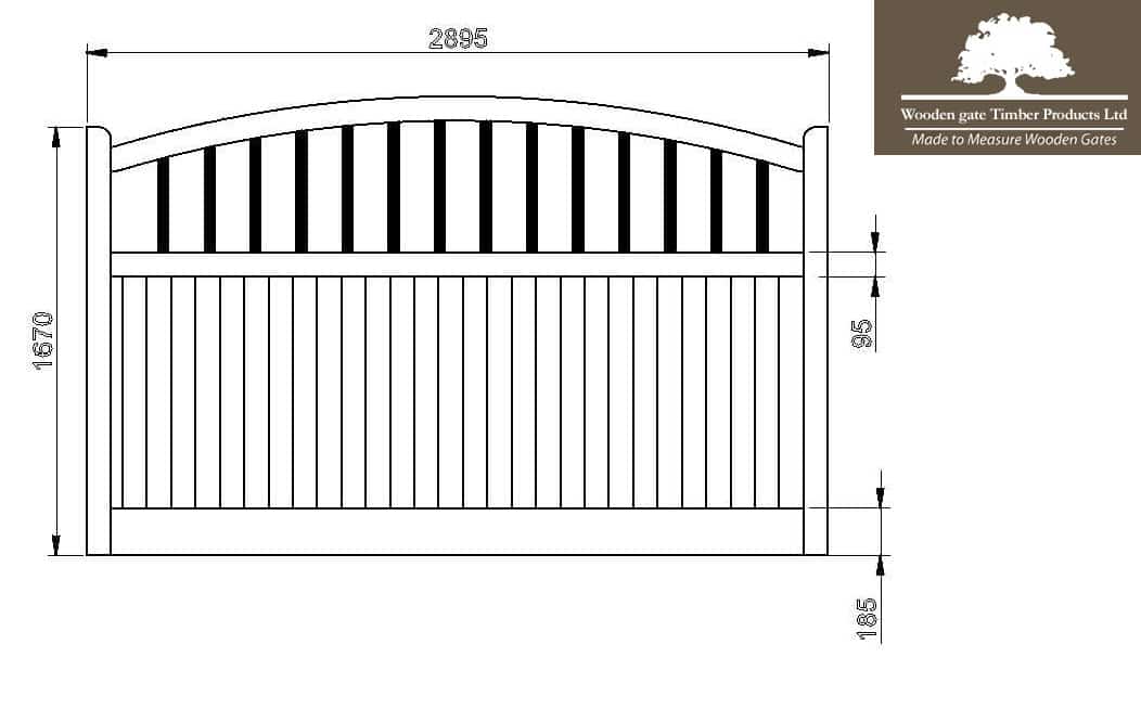 Measuring your gate for your Wooden Gates