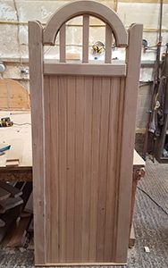 Bow top Spindle Wooden Side Gates