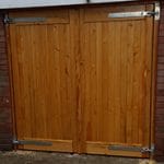 Wooden Garage Doors - Full Panel