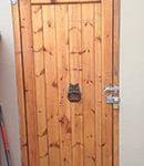 Wooden Garage Side Door - Full Panel